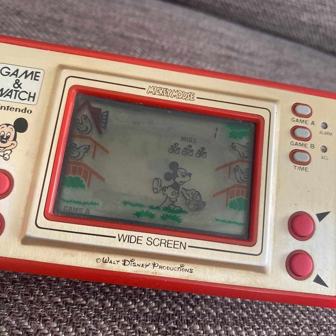 任天堂ミッキーマウスゲームウォッチ