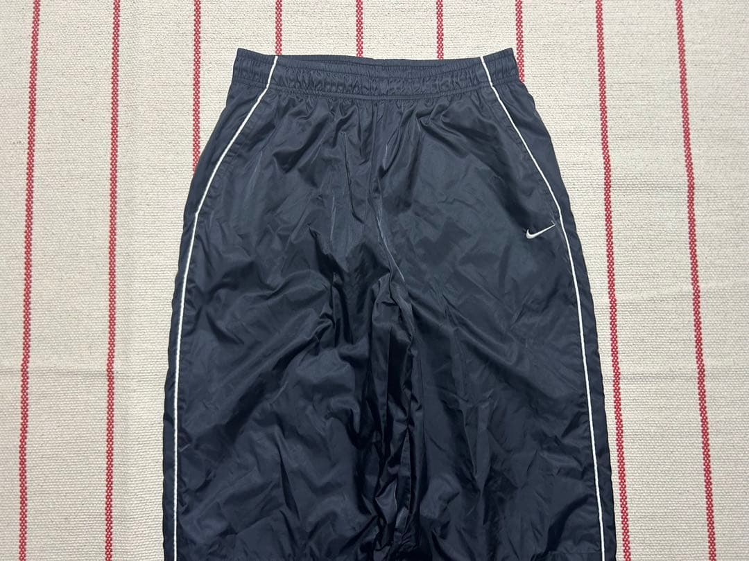 00s 90s NIKE nylon pants Y2K tech 裾ジップ