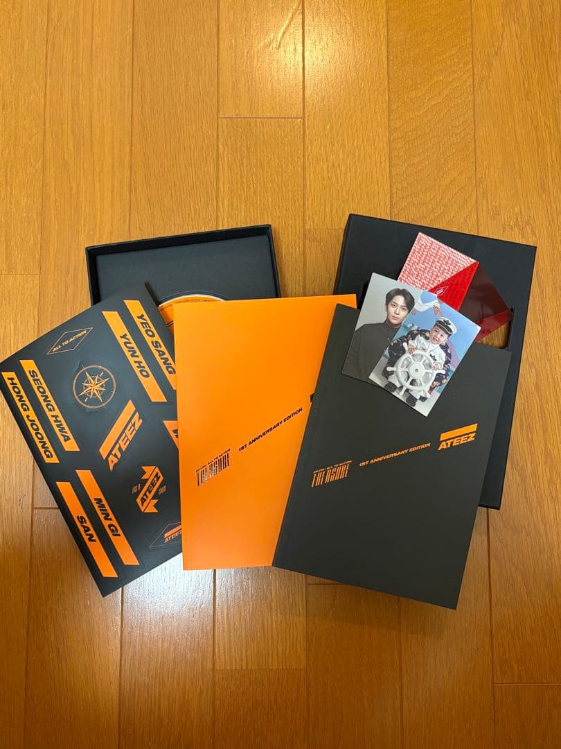ATEEZ 1st Anniversary Edition トレカ付き