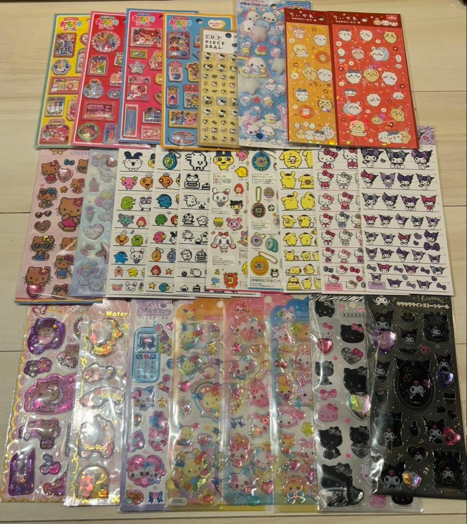 新品　ボンボンドロップシール　サンリオ　たまごっち　国内正規品　141枚セット