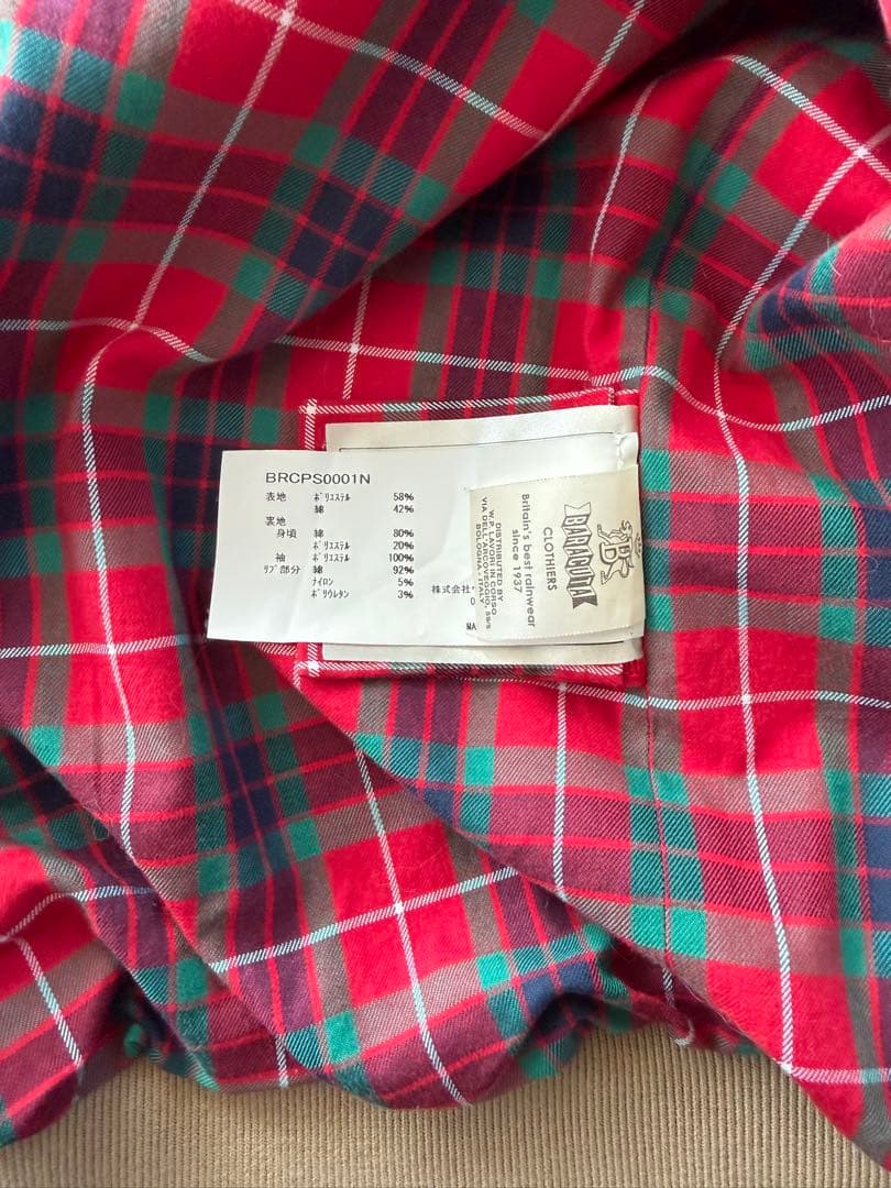 BARACUTA ハリントンジャケット