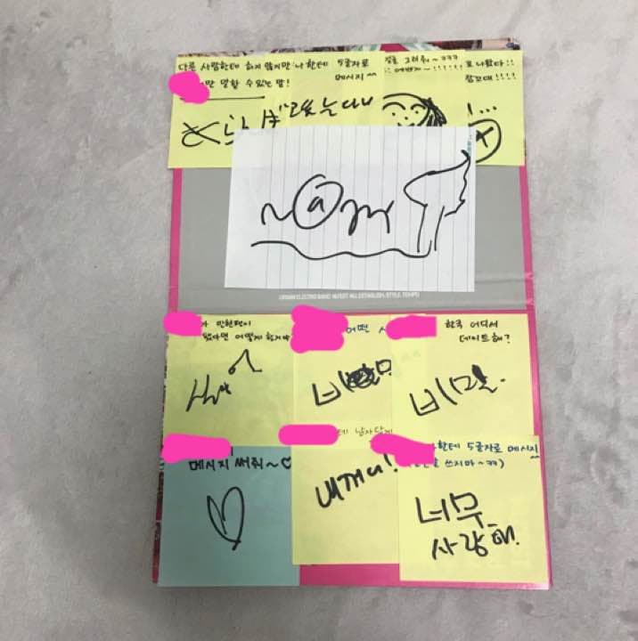 NU'EST チャムコデ 全ページサイン入りアルバム