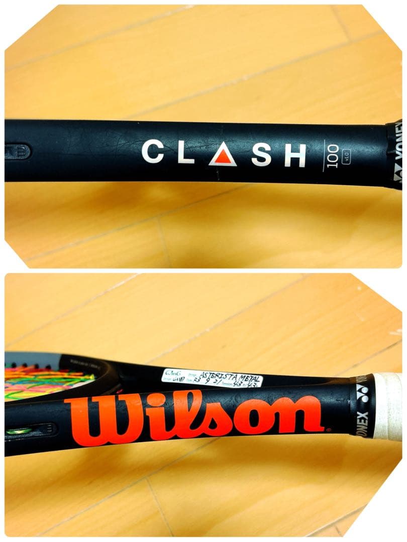 Wilson CLASH 100 v1.0 G2 極美品 人気モデル