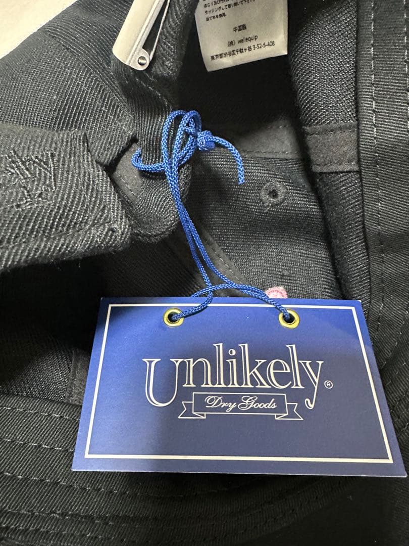 NEPENTHES × Unlikely キャップ ブラック×ピンク