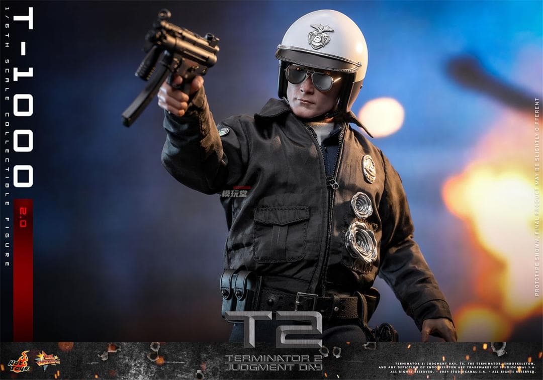 ホットトイズ 1/6 ターミネーター 2 T-1000 2.0版 MMS774