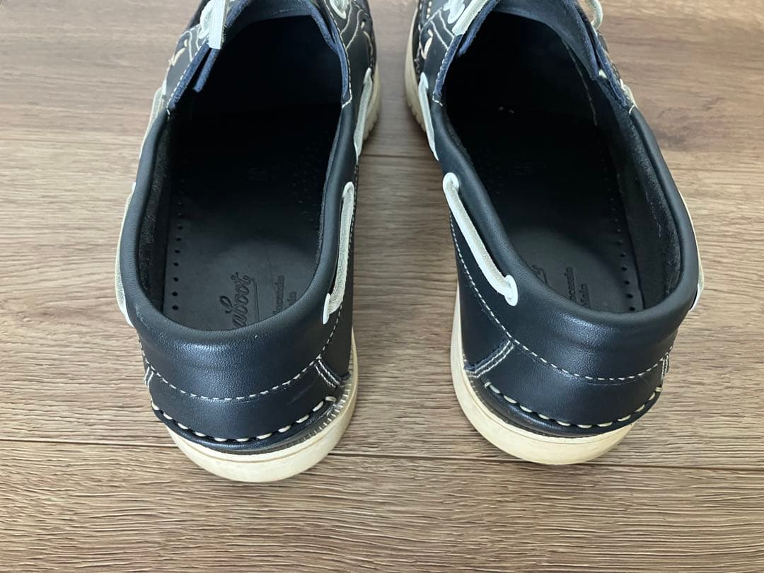 Paraboot BARTH パラブーツ　ネイビー　レザー デッキシューズ