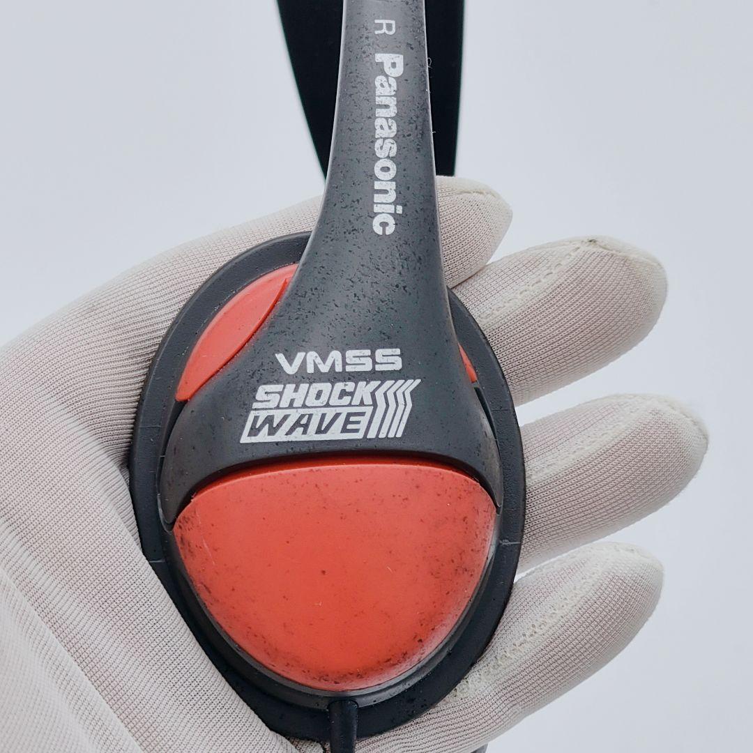 Panasonic shock wave ショックウェーブ　ヘッドホン