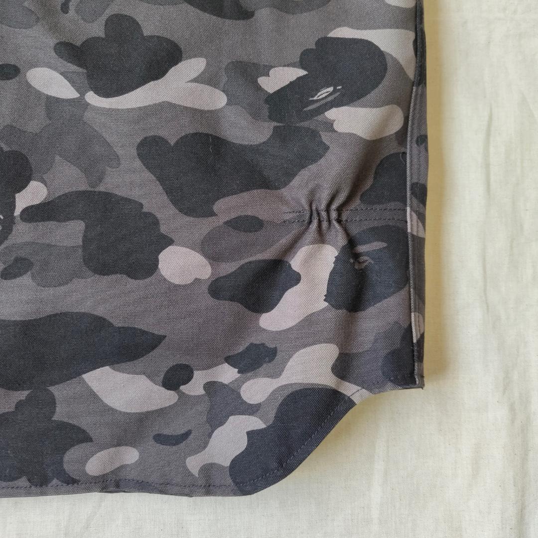 極美品 A BATHING APE カーハート コラボ ダックベスト 1stカモ
