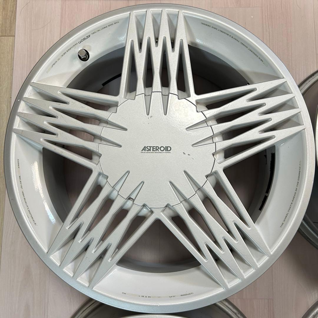 【中古】15インチ ホイール 4本セット ASTEROID