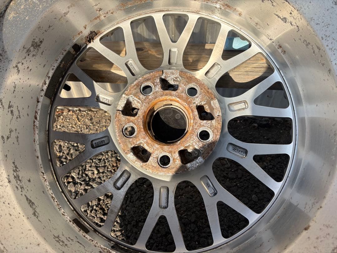 BBS 17インチ 2本　7.5j 114.3 ５穴　off＋35