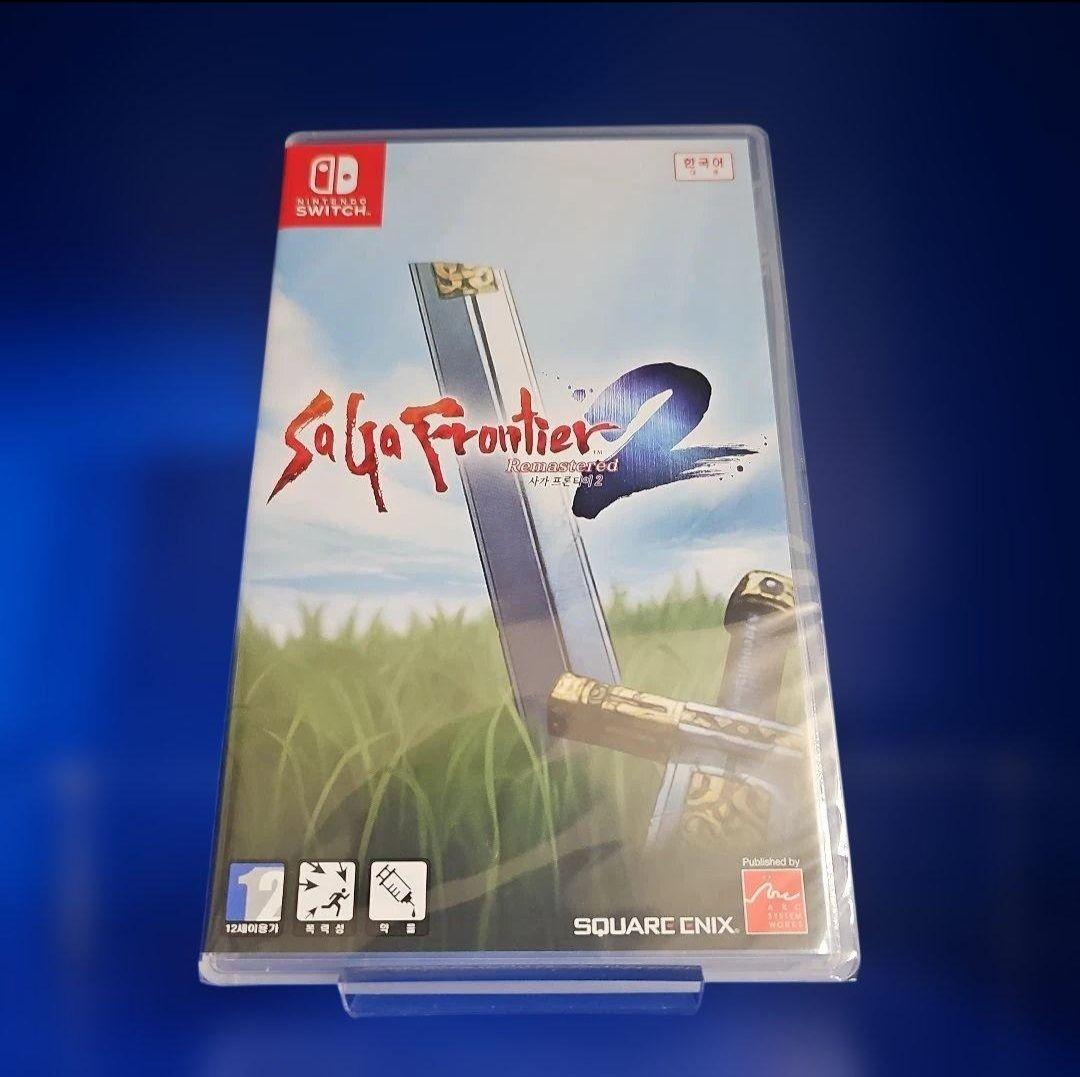 スイッチ サガフロンティア2リマインダー マニュアル付き 【新品未開封】