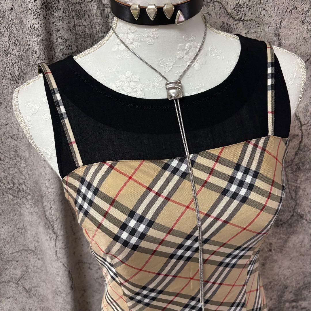 Burberrys 90s レイヤード　ワンピース　キャミワンピ　y2k