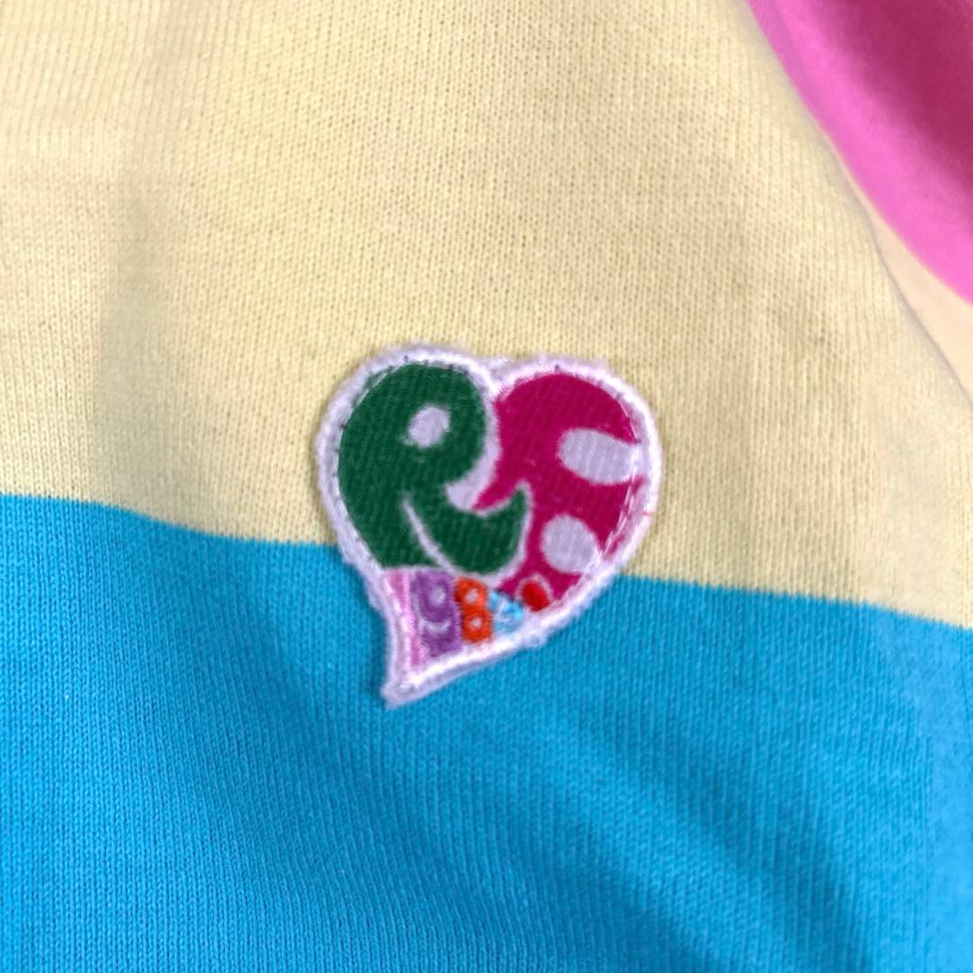 RE. ウマレカワッタbigラガーシャツ　パステル