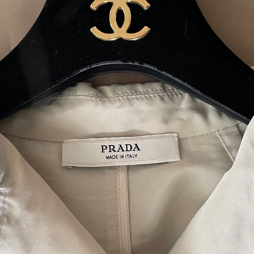 PRADA トレンチワンピース