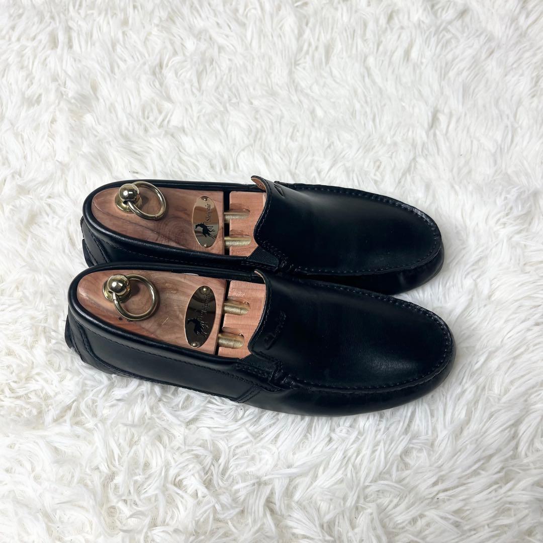 【美品】 クラークス コブラヴァンプ ローファー us7 モカシン 本革