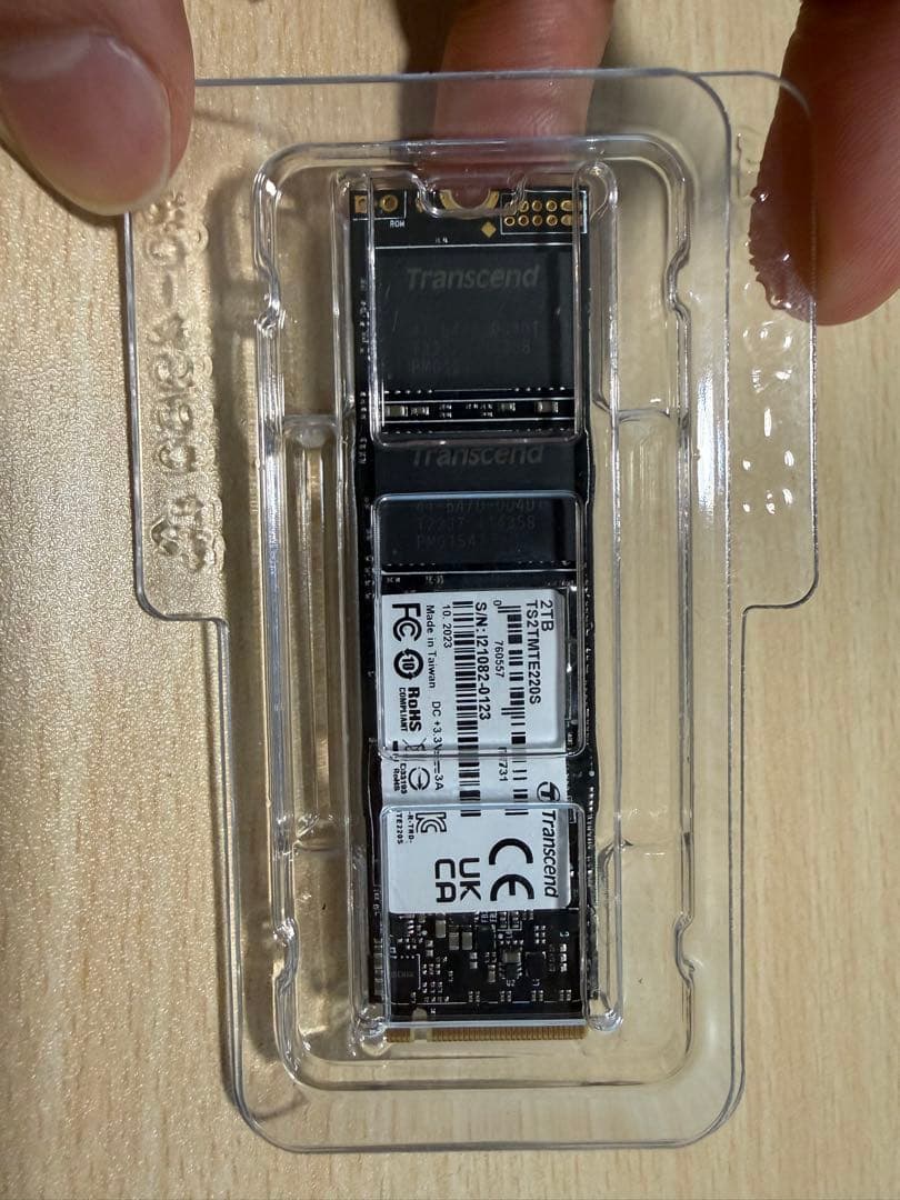 l*g様 Transcend TS2TMTE220S 2TB SSD 美品 高速
