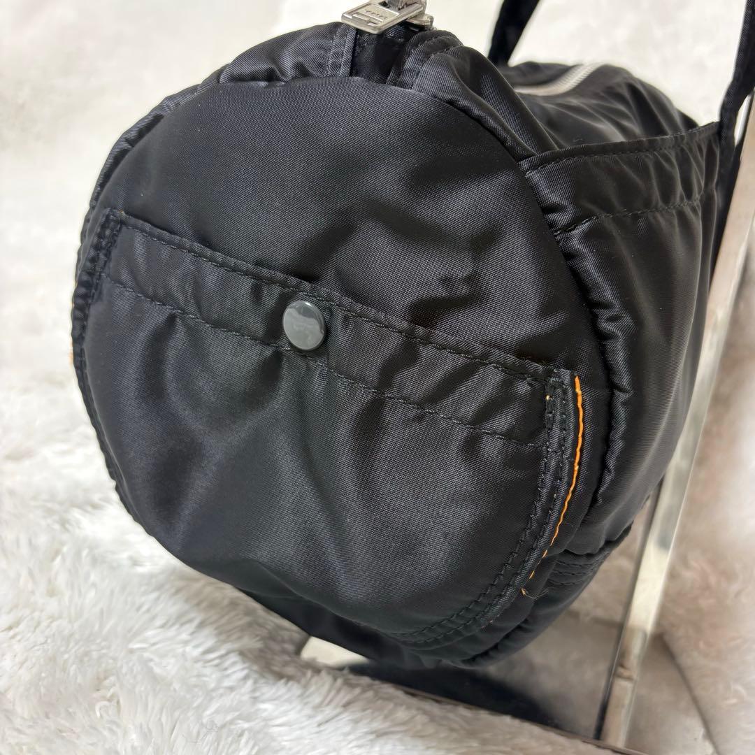極美品 PORTER ポーター タンカー ミニボストン ブラック 希少 L
