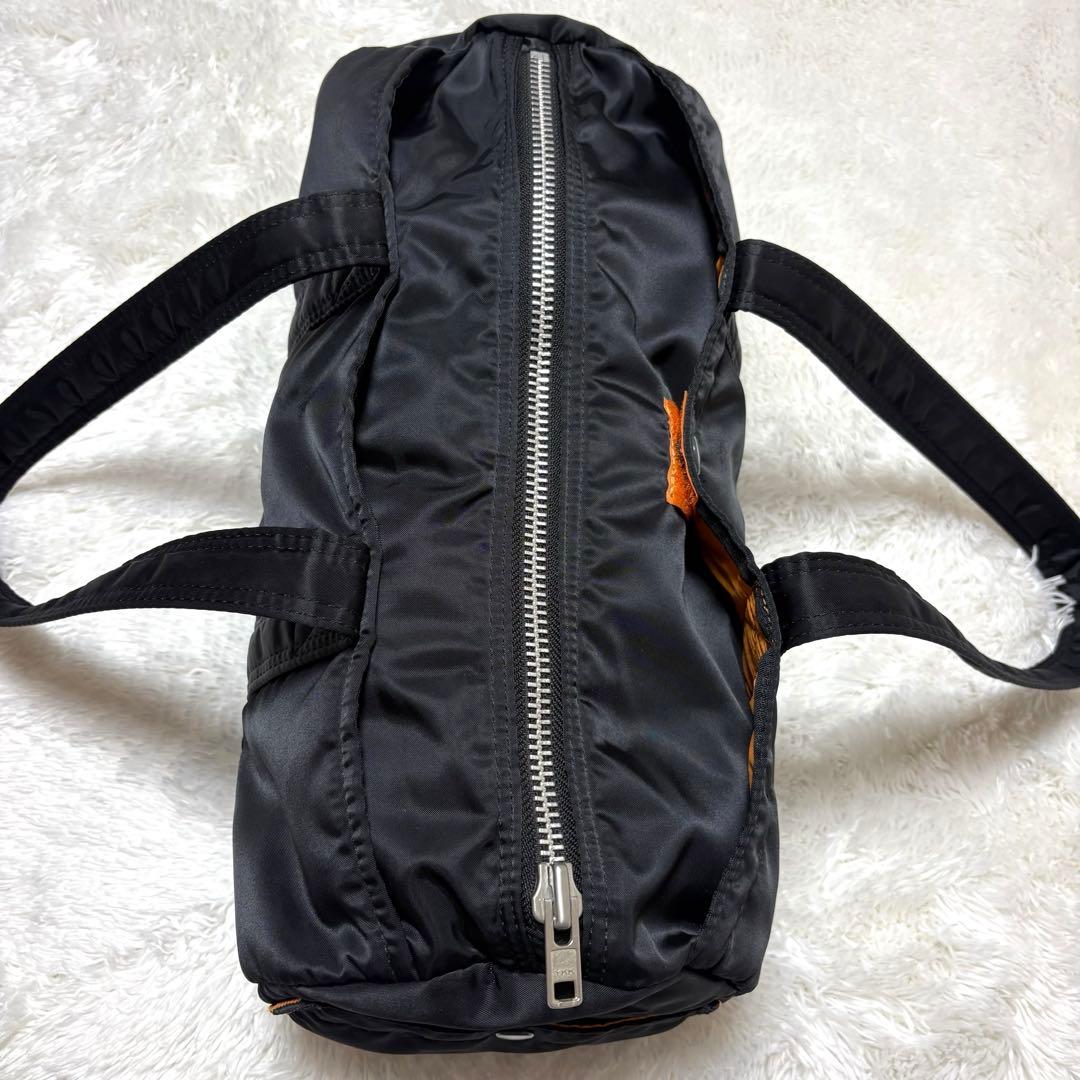 極美品 PORTER ポーター タンカー ミニボストン ブラック 希少 L