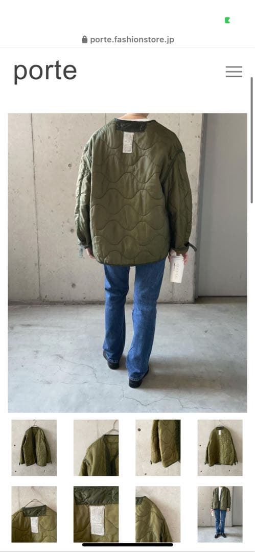 【秋冬】m65 liner jacket medium 古着