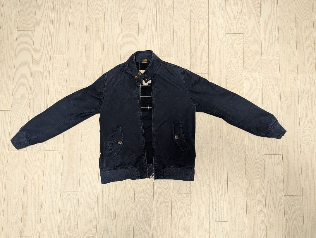 baracuta navy 42 綿100%
