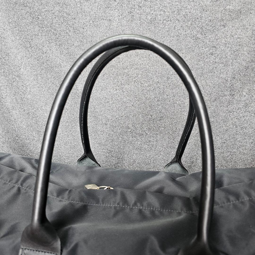美品【アニエスベーボヤージュ】2WAY ボストンバッグ 旅行バッグ 黒