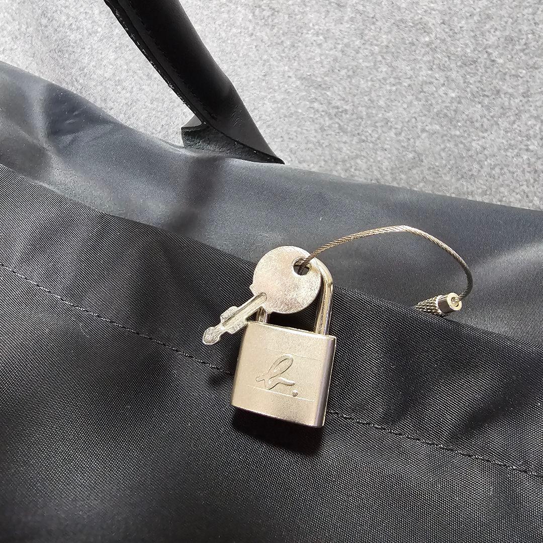 美品【アニエスベーボヤージュ】2WAY ボストンバッグ 旅行バッグ 黒