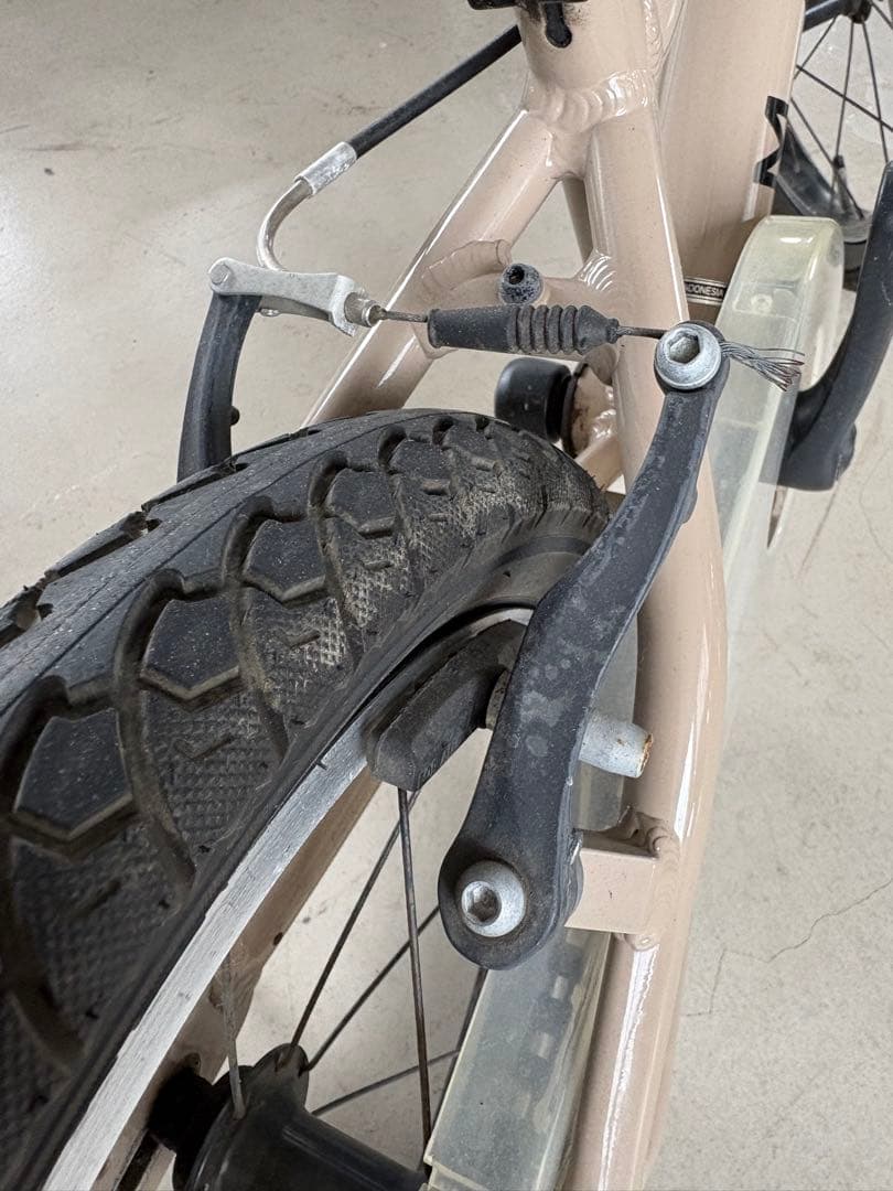 ※引き取り限定　横浜市 MARIN 16インチ 子供用自転車 DONKY モカ
