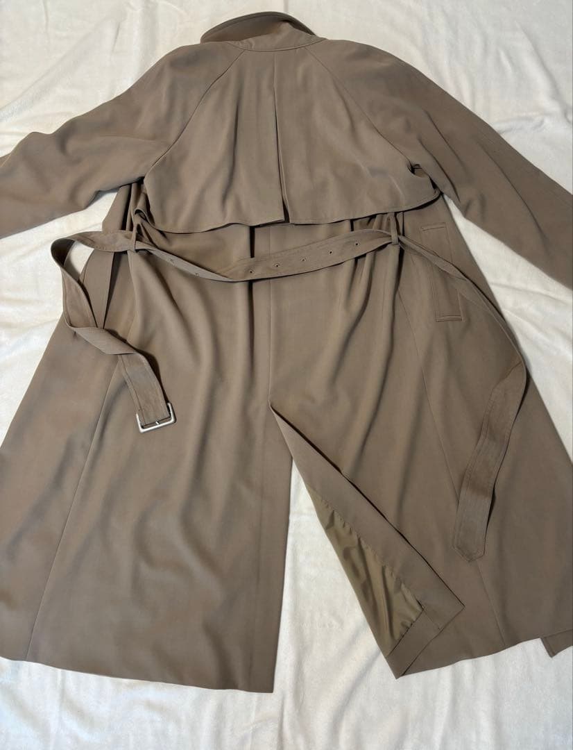 美品♡ベージュ系 トレンチコート ウエストベルト付き