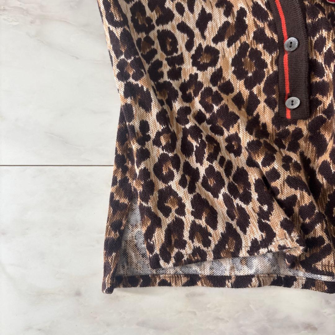 D&G ドルチェ＆ガッパーナ　半袖カットソー ヒョウ柄　36 XXS