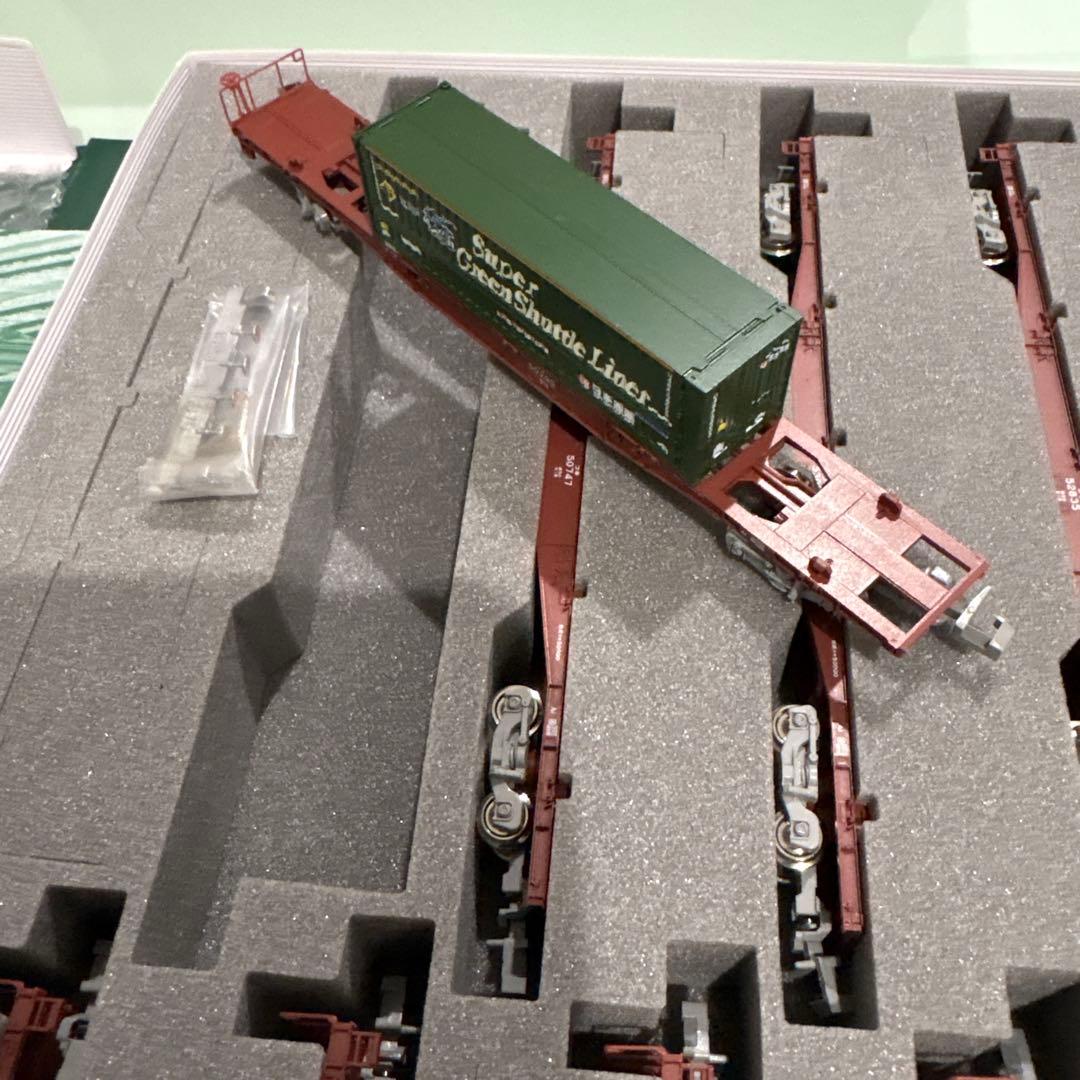 KATO 10-1317 コキ50000(グレー台車)コンテナ無積載11両セット