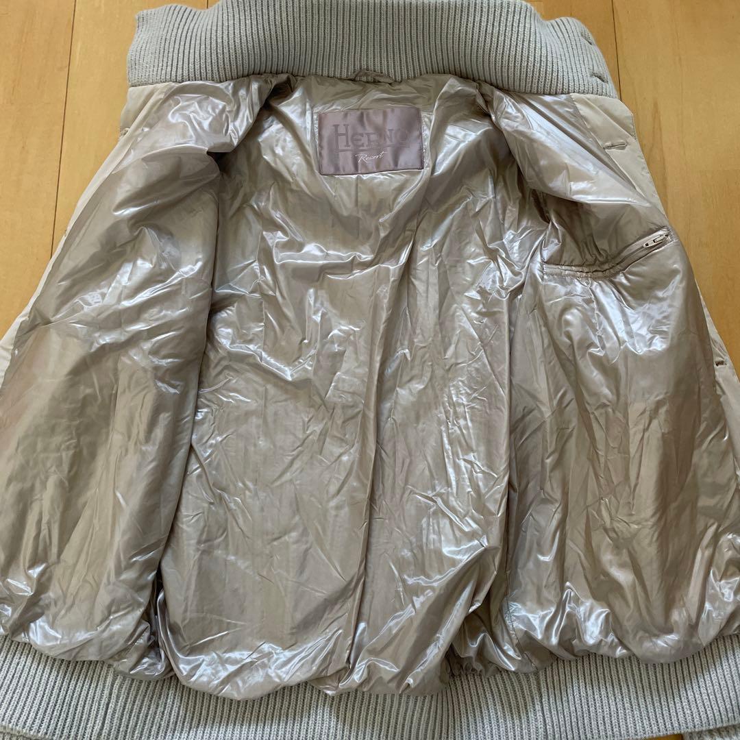 【極美品、値下げ】ヘルノ　リゾート　ウール　パーカー　ブルゾン