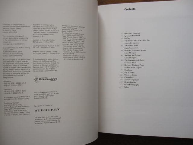 David Hockney Portraits　デイヴィッド・ホックニー