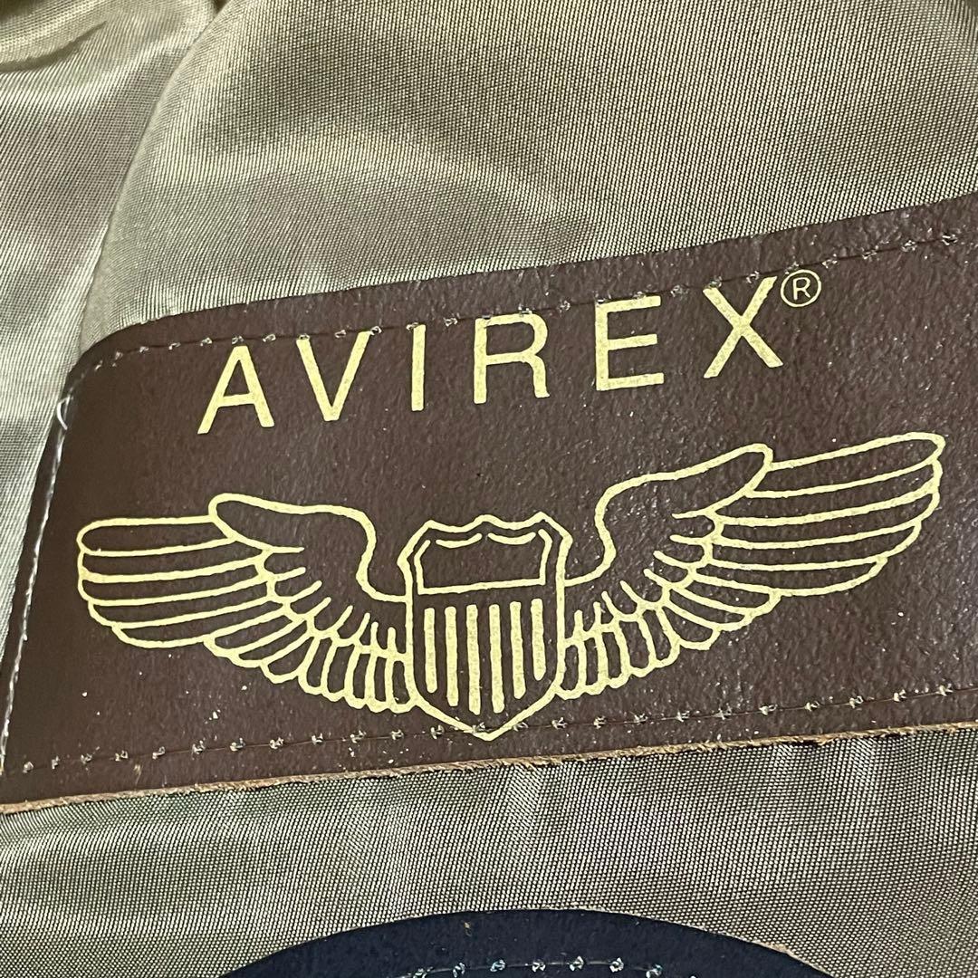 アヴィレックス　AVIREX　トップガン　長渕剛着用　ma-1　usa製　L