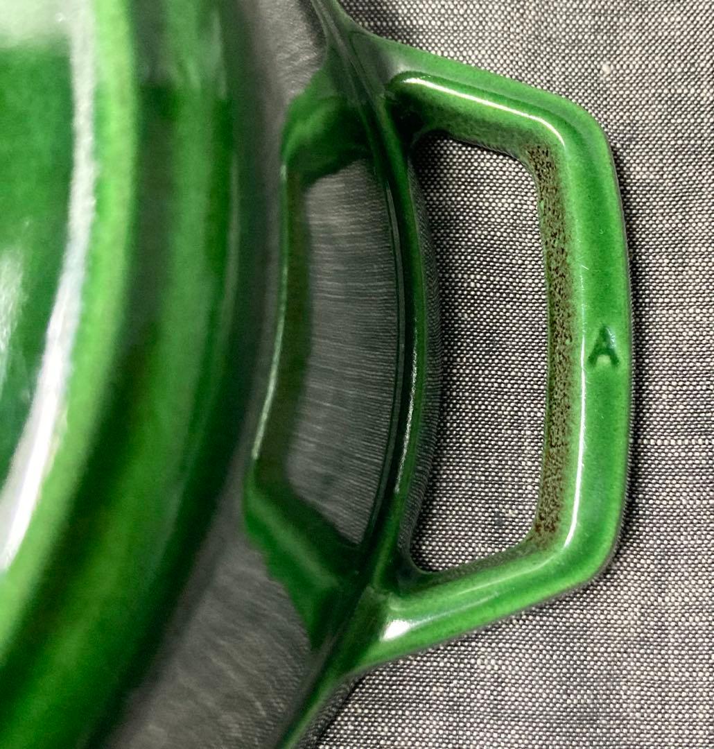 ストウブ　ココットラウンド　18cm バジルグリーン