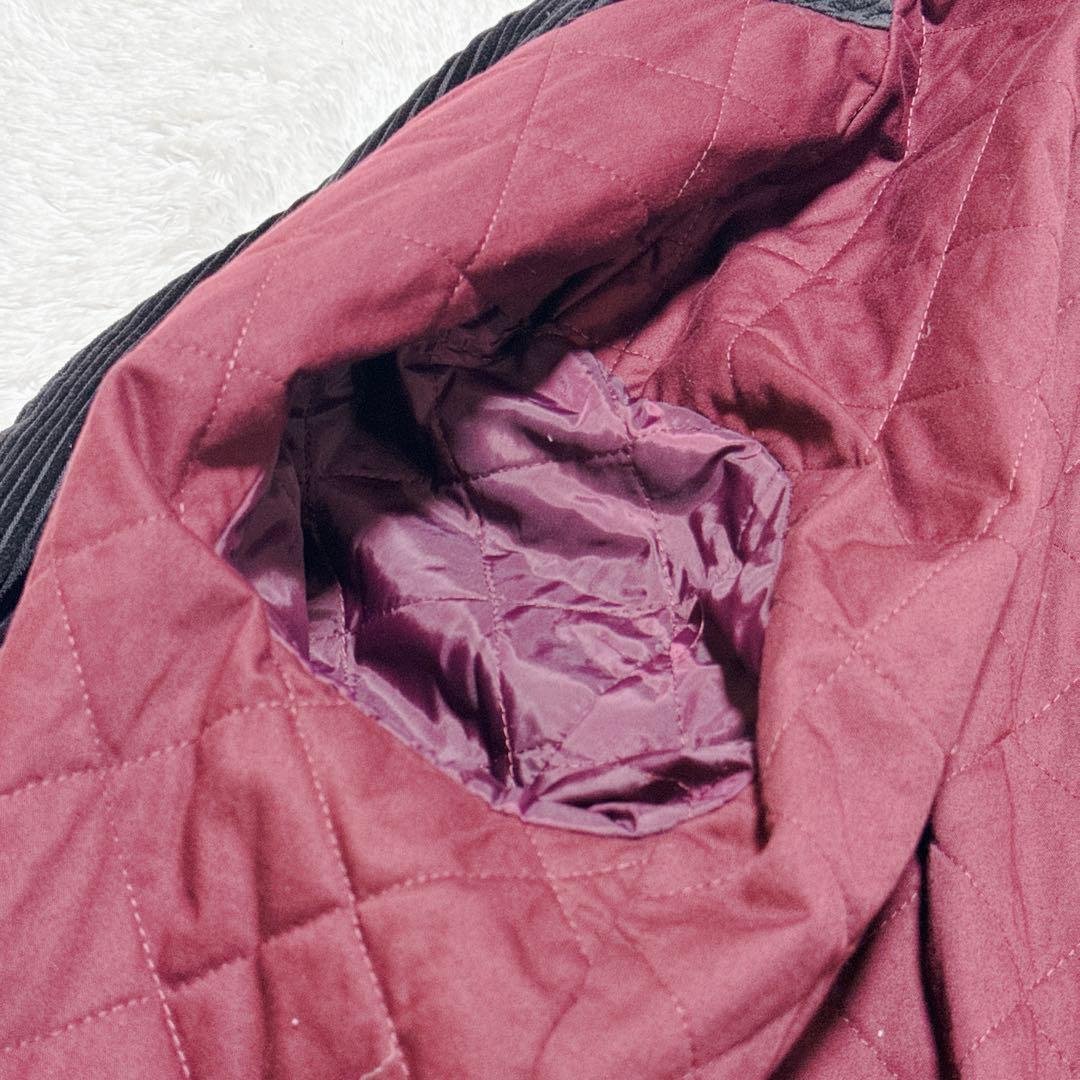 Eddie Bauer 太畝コーデュロイ ジャケット キルティング カバーオール