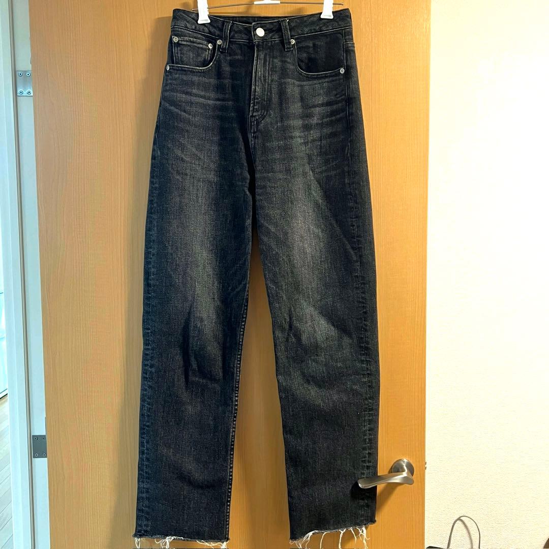 anuans アニュアンス Boys fit denim GREY