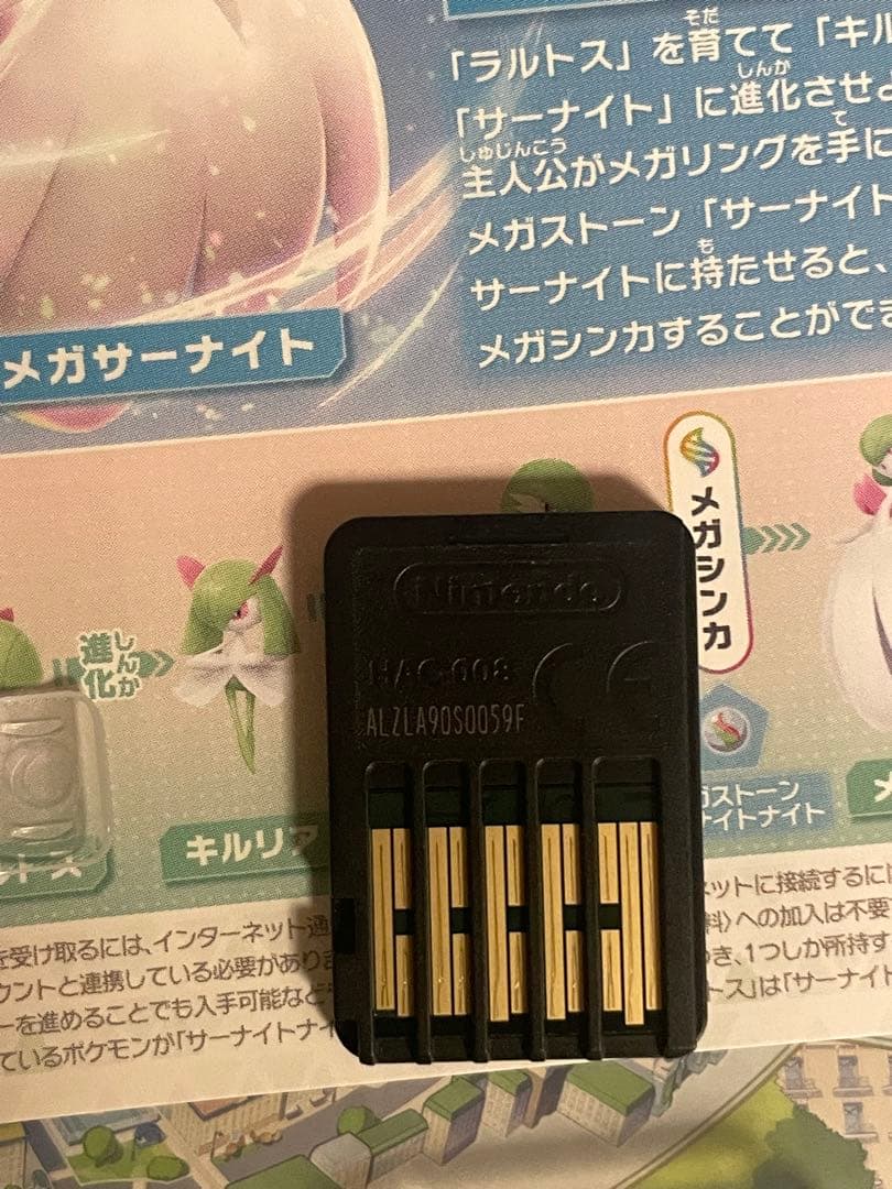 ポケモンレジェンズZA legendZA switch版　特典未使用