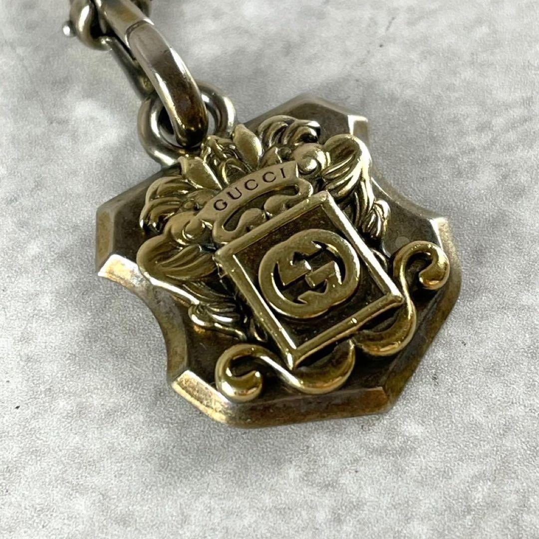 【極美品】GUCCI グッチ ペンダント ネックレス 勲章 クレスト エンブレム