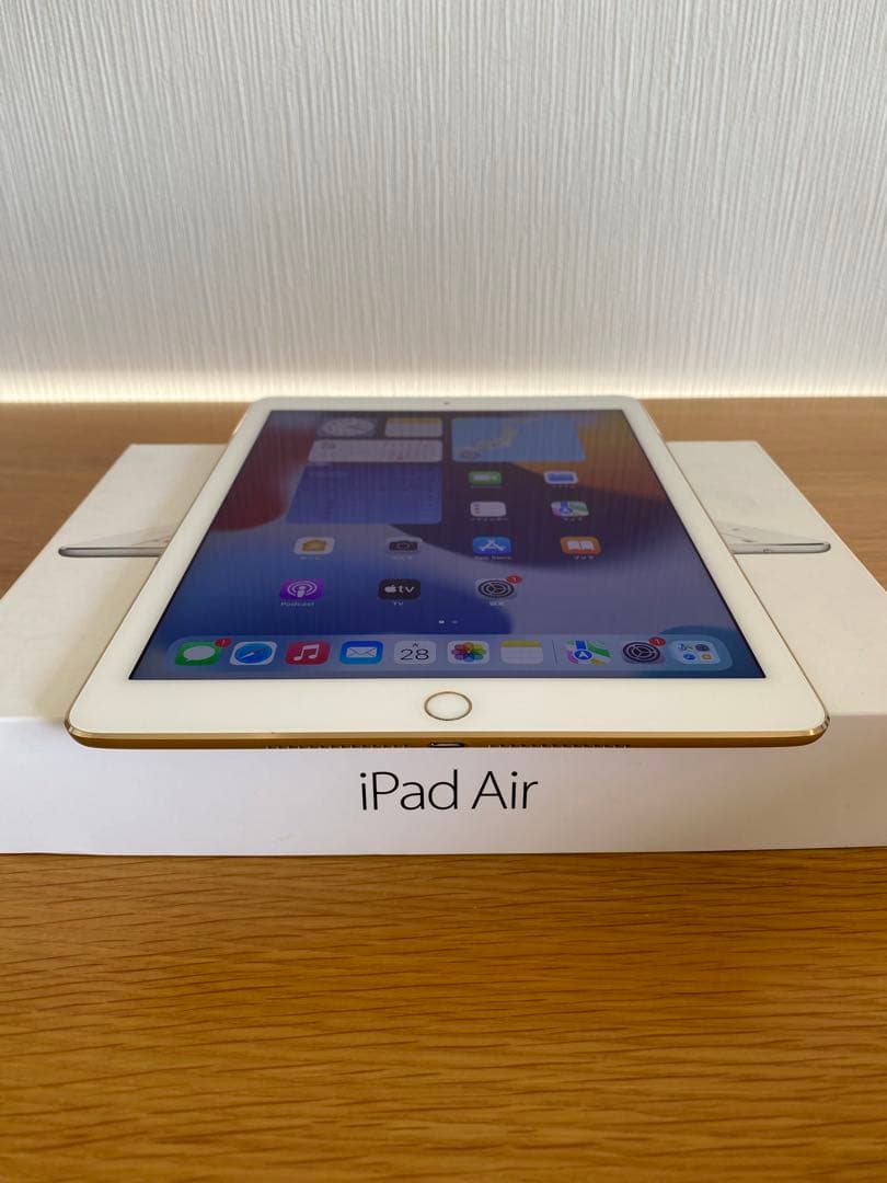 ほぼ未使用iPad Air 第2世代 64GB 充電8回　iPad本体