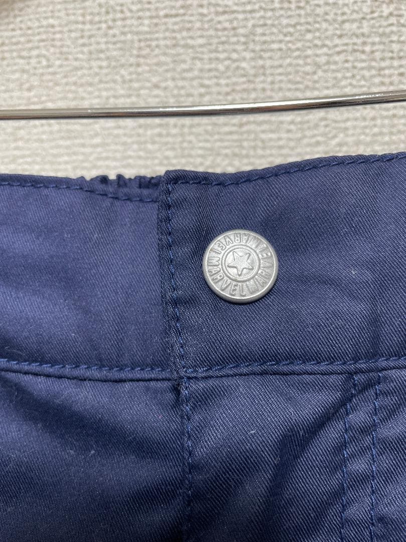 美品 マーベル MARVEL スキー用パンツ 暖パン アウトドア スポーツ 紺