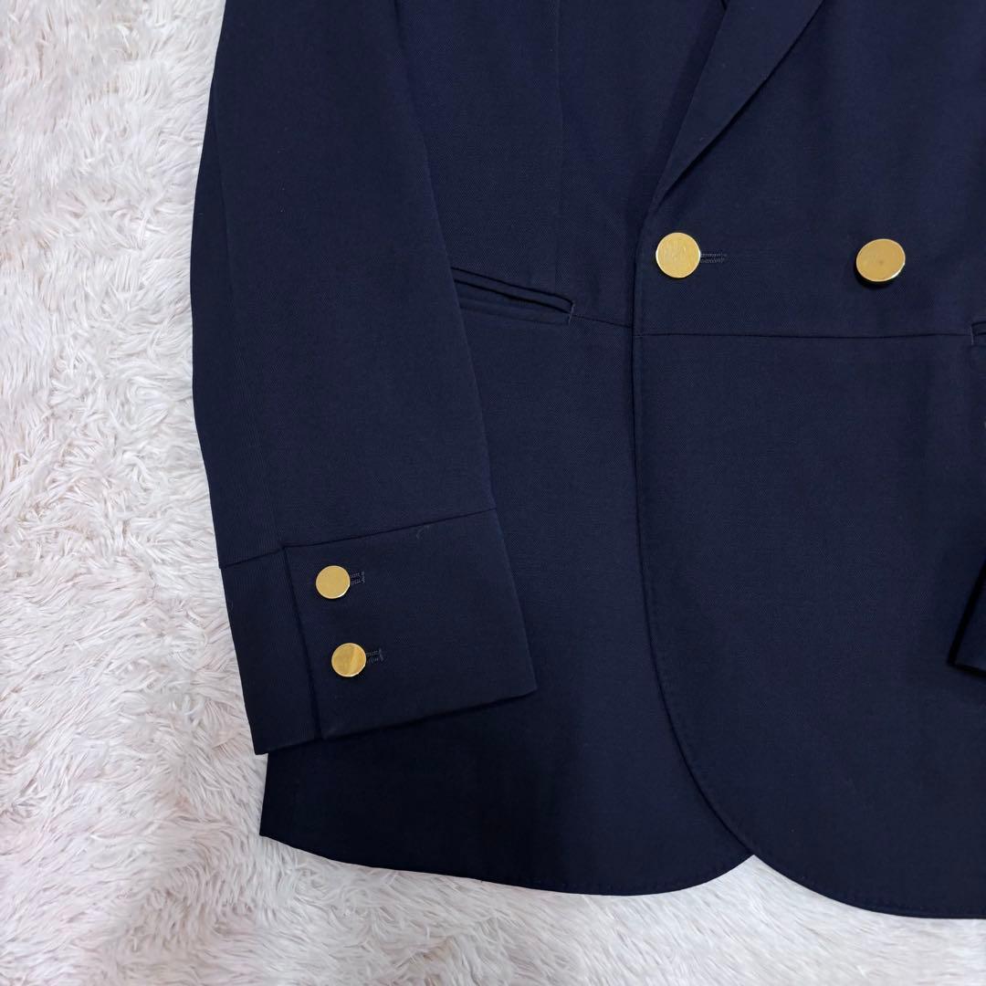 UNITED ARROWS テーラードジャケット 金ボタン 紺 38 紺ブレ