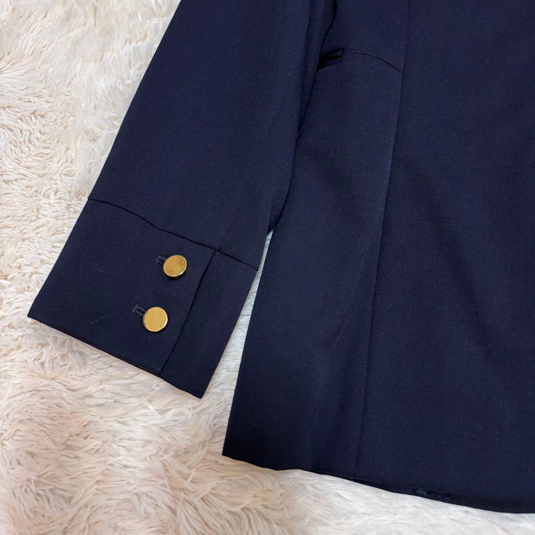 UNITED ARROWS テーラードジャケット 金ボタン 紺 38 紺ブレ