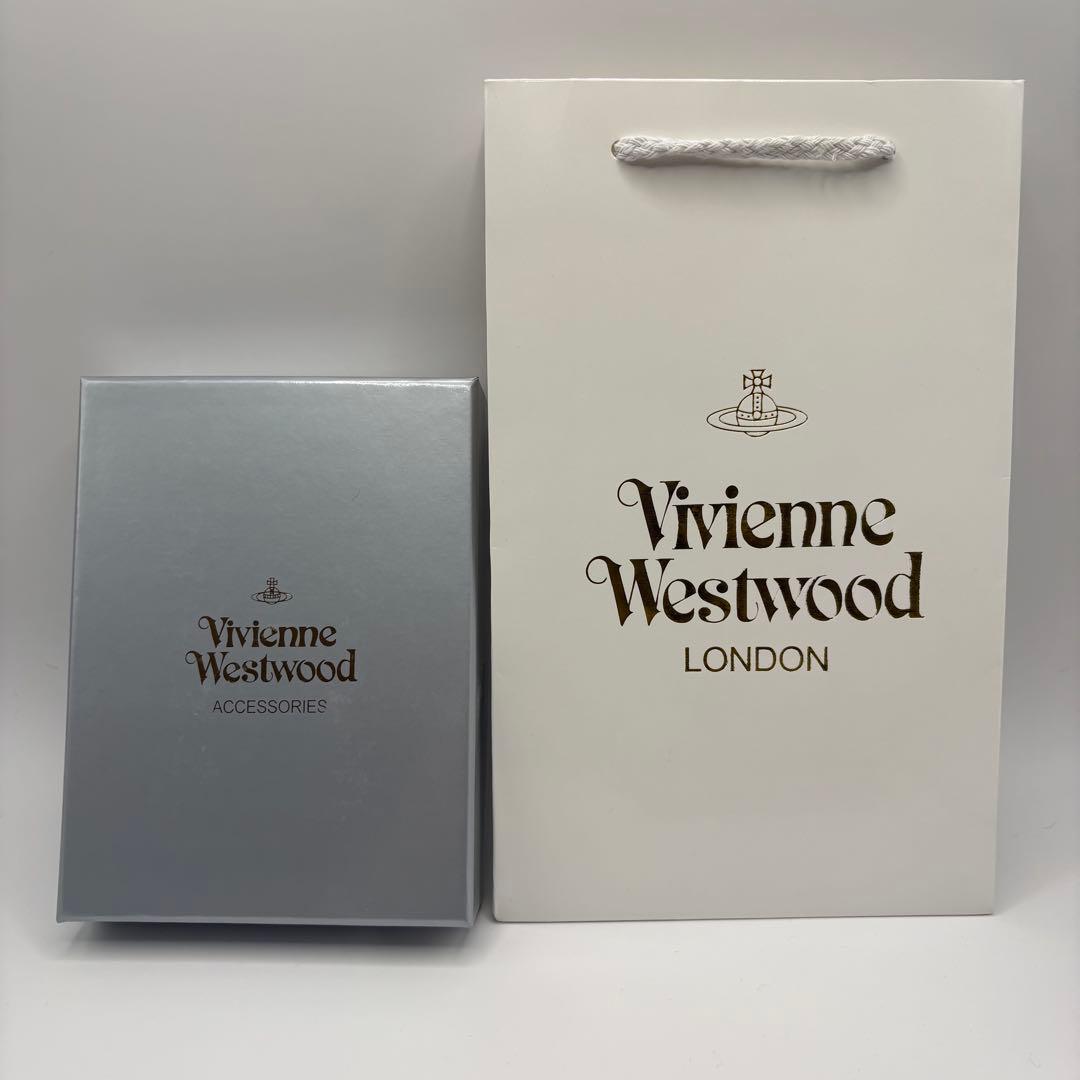 【新品未使用】Vivienne Westwood ブラック　三つ折り財布　がま口