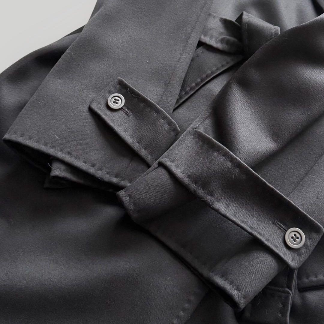 美品　Max Mara 白タグ トレンチコート ベルト　ブラック　40 正規品