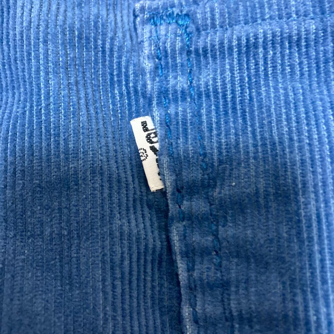 80s Levi’s 519 コーデュロイパンツ ブルー W34 L30