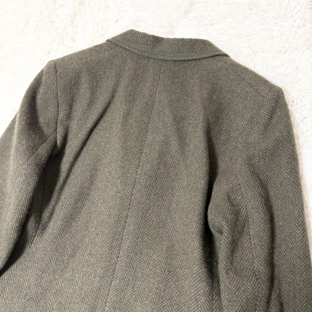 ポロラルフローレン ヘリンボーン ブレザー ジャケット オリーブ 新品タグ付き