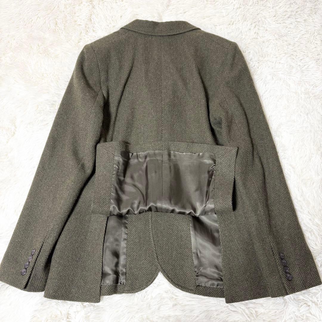 ポロラルフローレン ヘリンボーン ブレザー ジャケット オリーブ 新品タグ付き