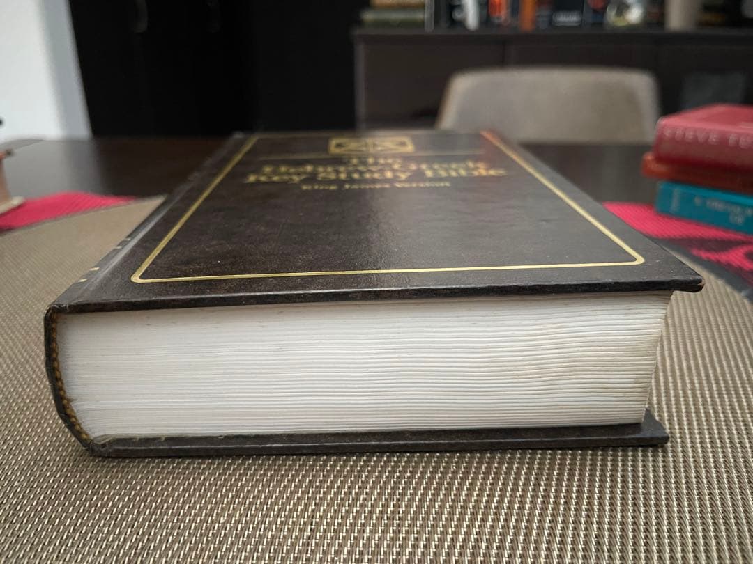 洋書 The Hebrew-Greek Key Study Bible