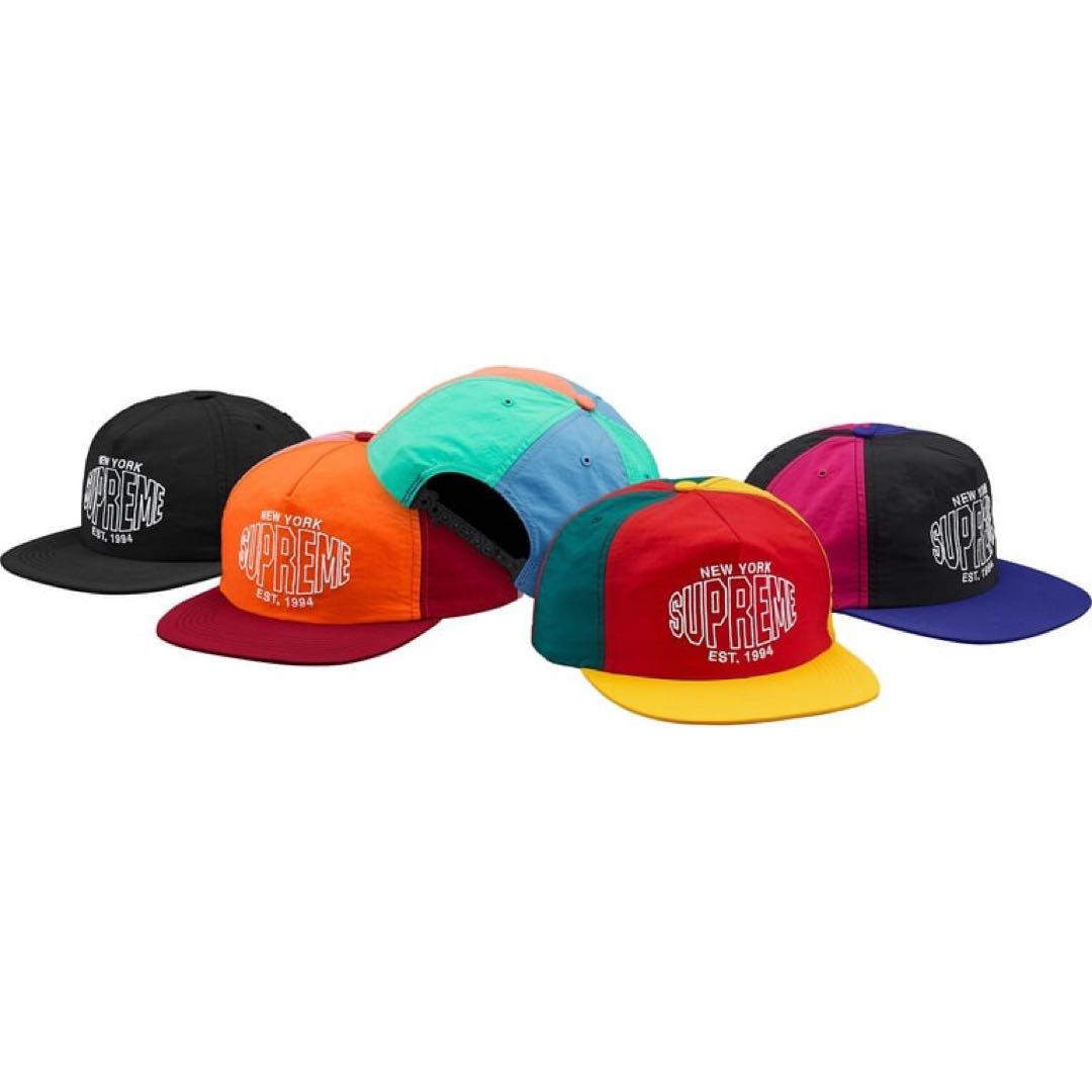 帽子 Supreme 18FW Pinwheel Nylon 5-Panel