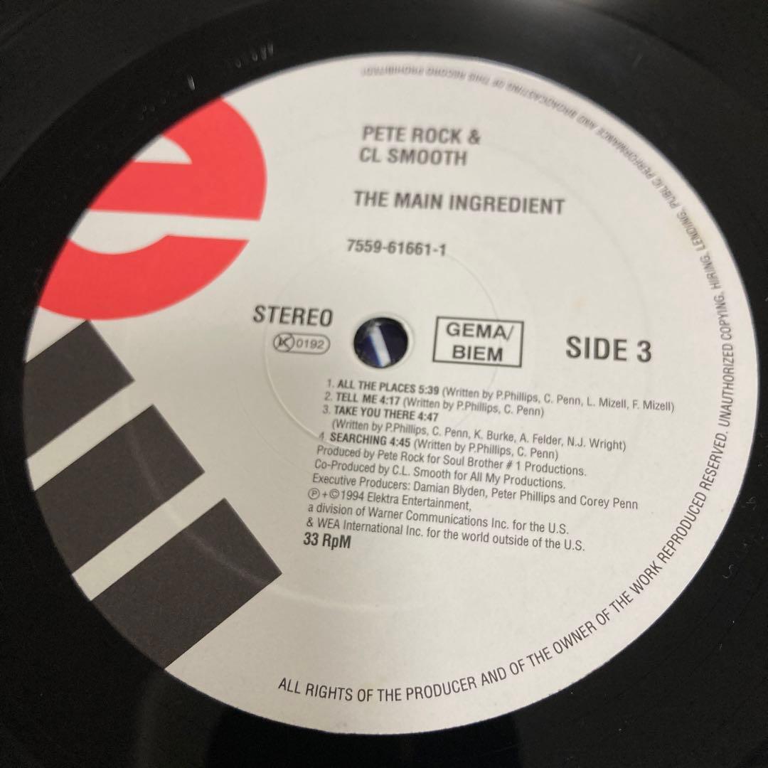 洋楽 Pete Rock & C.L. The Main Ingredient